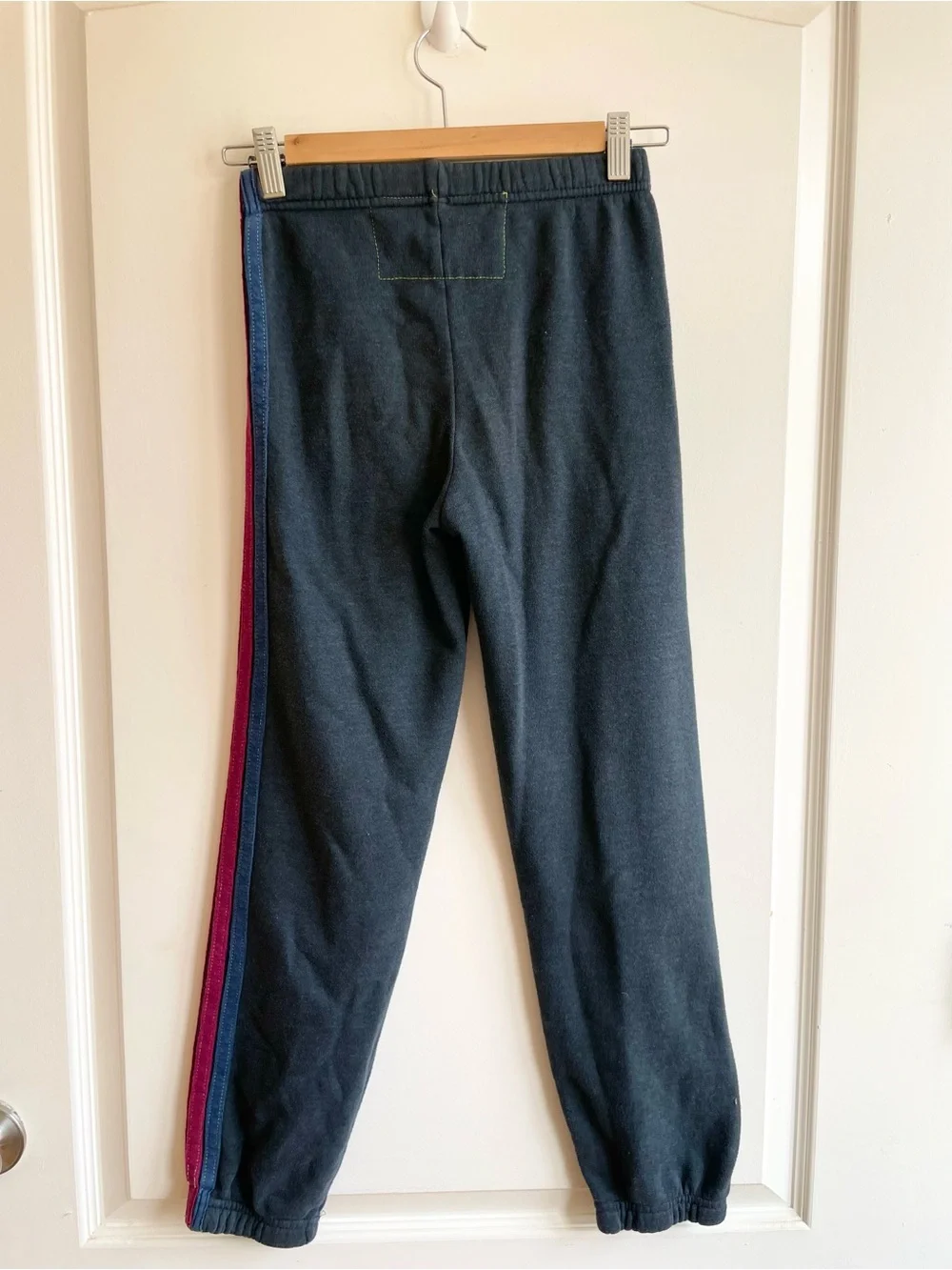 Aviator Nation Youth Rainbow Stripe  Sweatpants Size 12